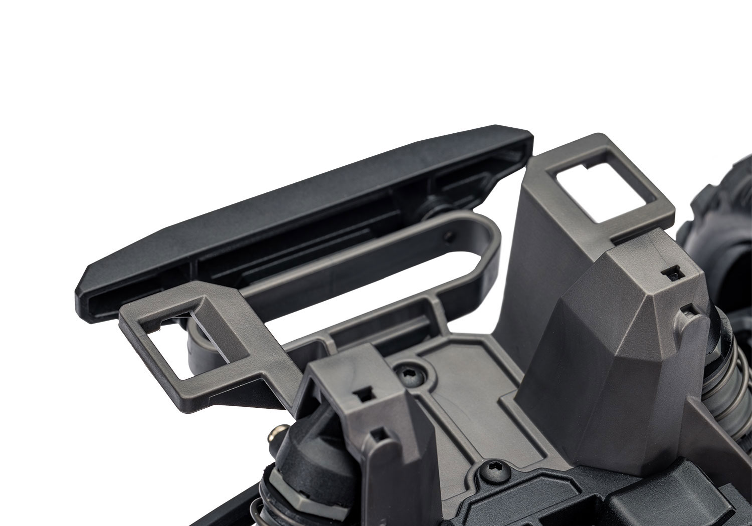 A detail shot of the Mini Maxx BL-2S Ready to Run (Green) (TRA107154-1-GRN).