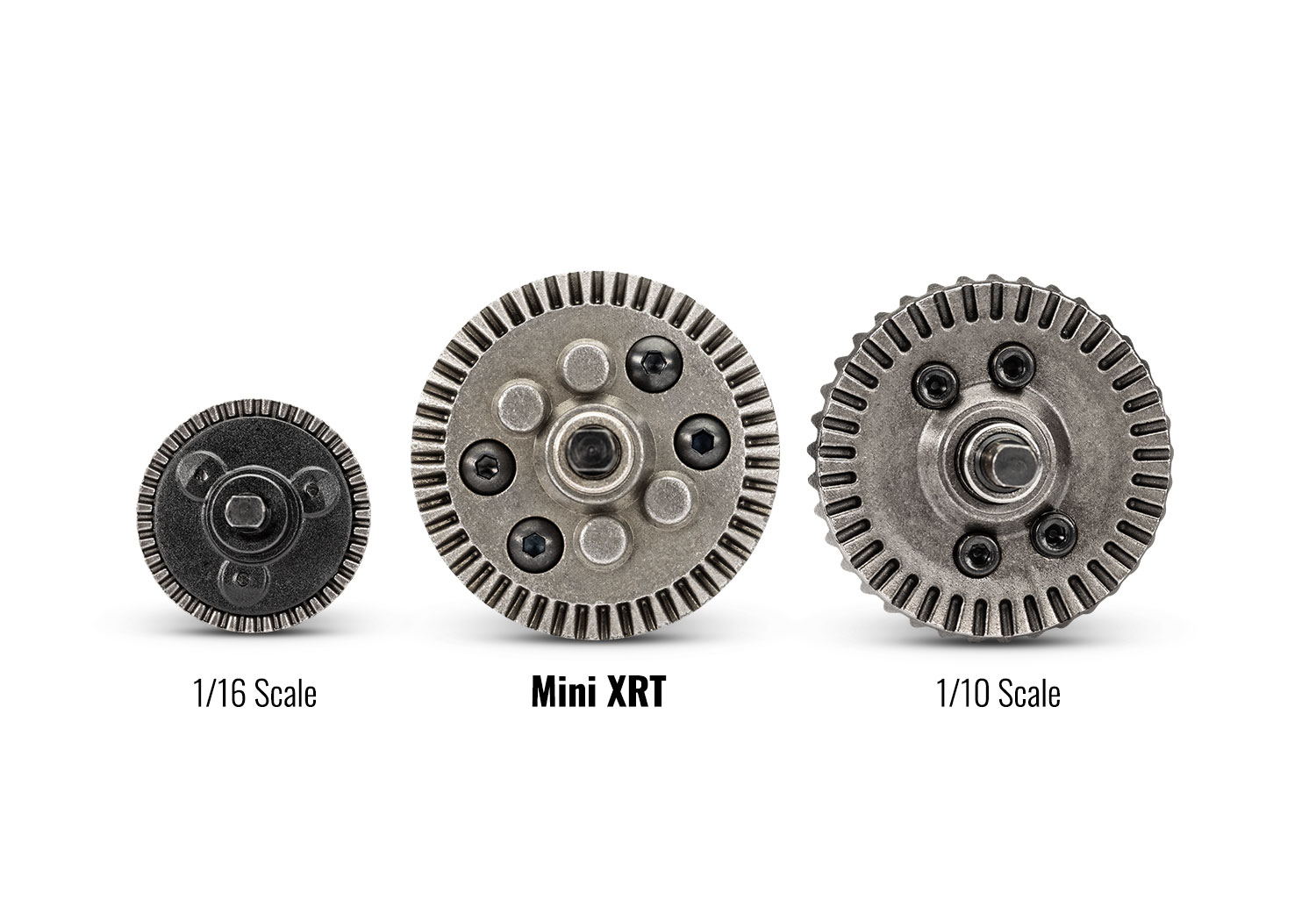 A detail shot of the Mini XRT Ready to Run with Battery and Charger (Blue) (TRA108076-1-BLUE).