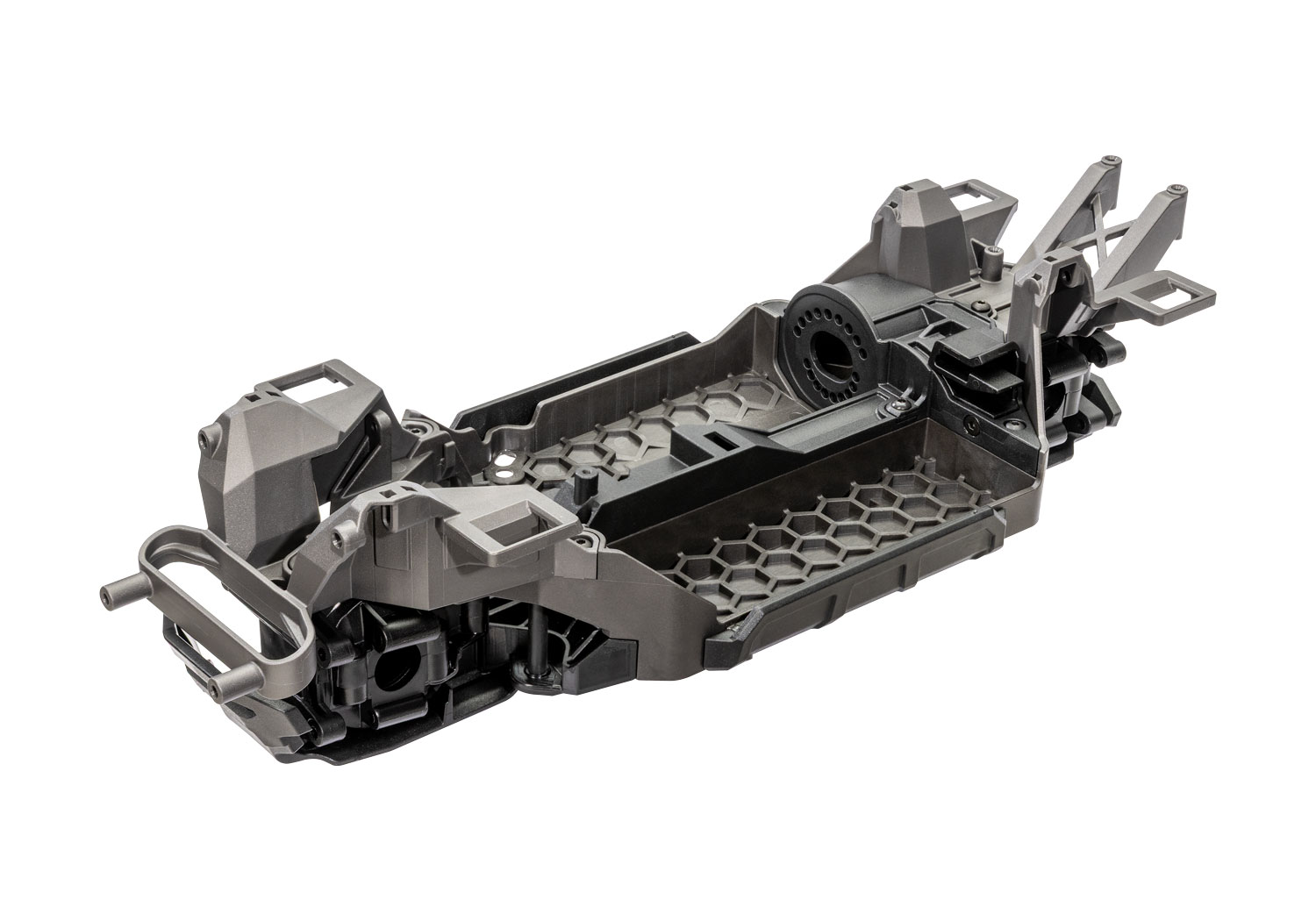 A detail shot of the Mini XRT VXL Ready to Run with Battery and Charger (Green) (TRA108076-1-GRN).