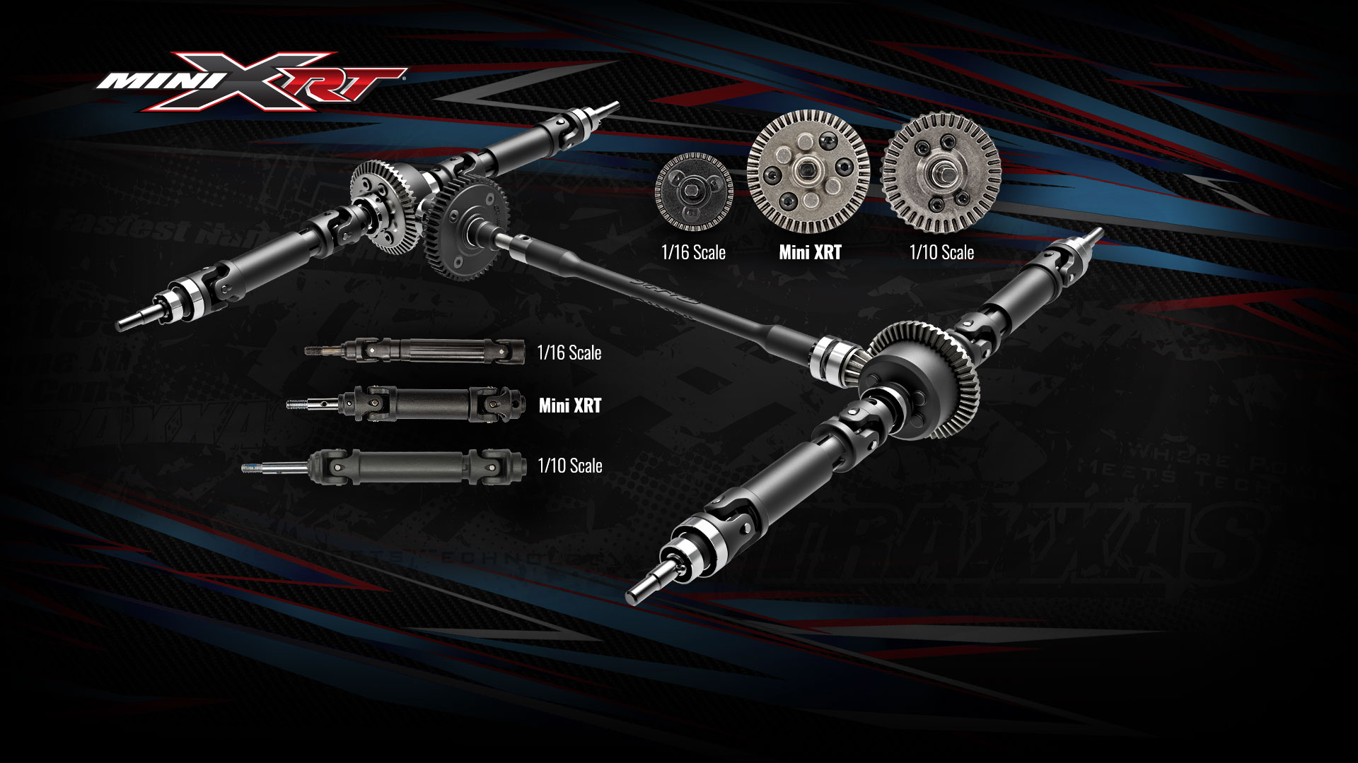 1/10 Scale 4X4 Driveline