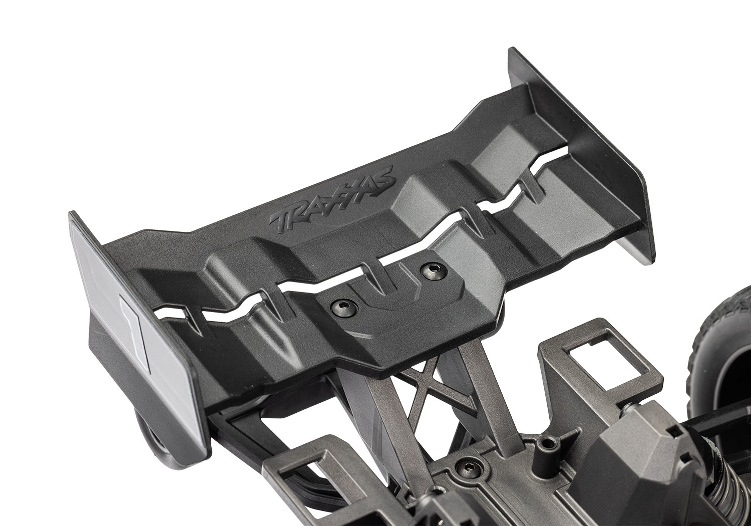 A detail shot of the Mini XRT Ready to Run (Red) (TRA108076-1-RED).