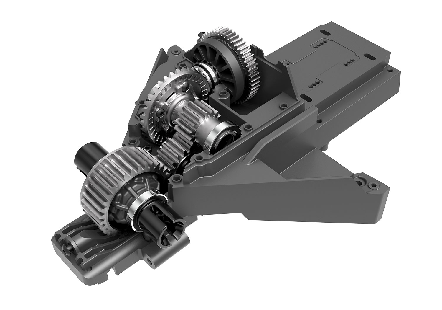 A detail shot of the Funco Motorsports Pro Scale Sand Car Ready to Run (Blue) (TRA109076-4-BLUE).