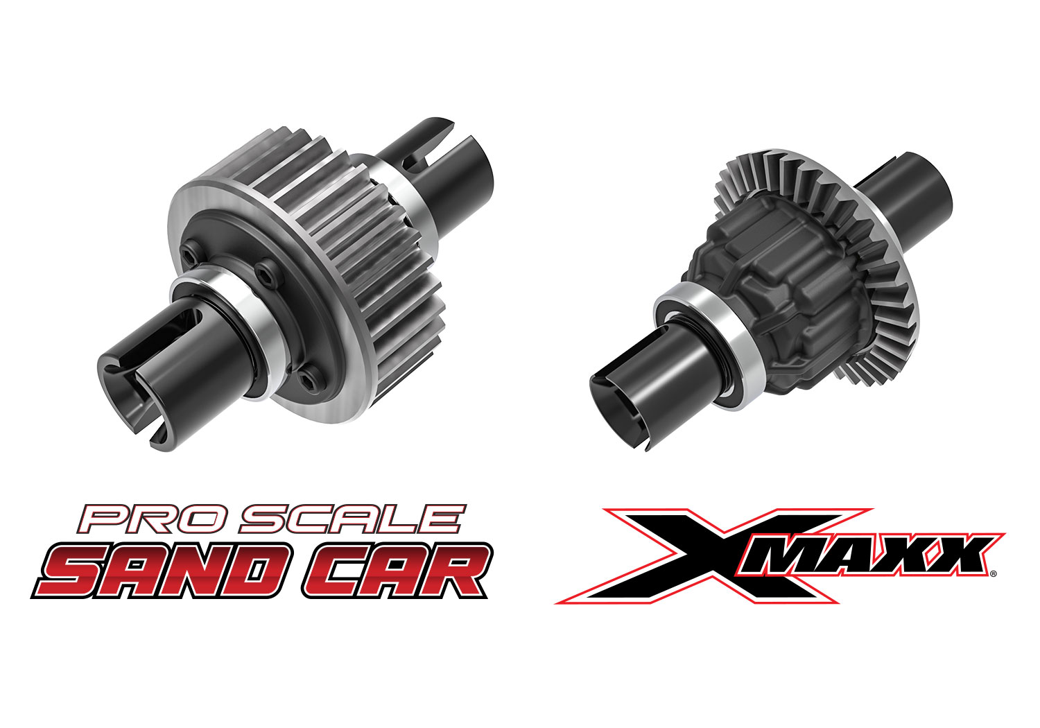 A detail shot of the Funco Motorsports Pro Scale Sand Car Ready to Run (Green) (TRA109076-4-GRN).