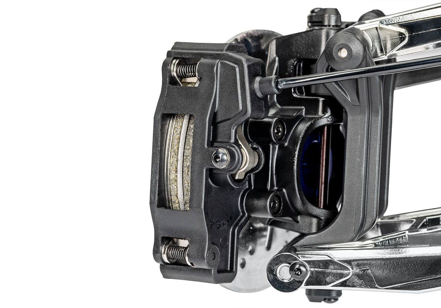 A detail shot of the Funco Motorsports Pro Scale Sand Car Ready to Run (Green) (TRA109076-4-GRN).