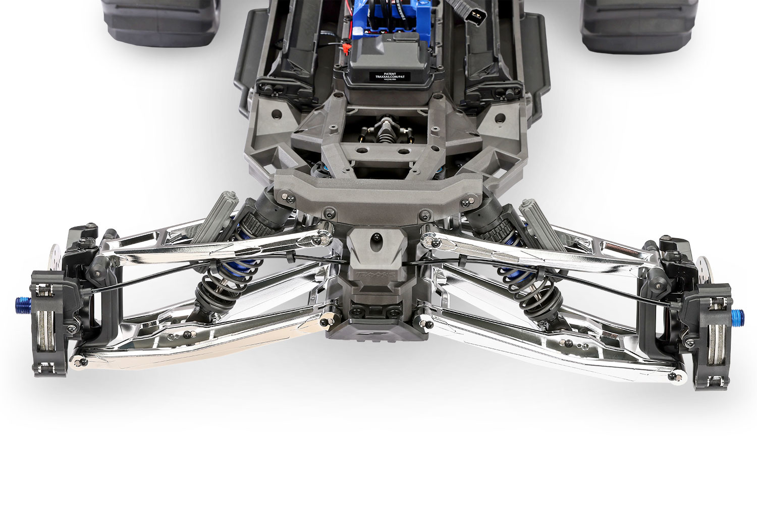 A detail shot of the Funco Motorsports Pro Scale Sand Car Ready to Run (Green) (TRA109076-4-GRN).