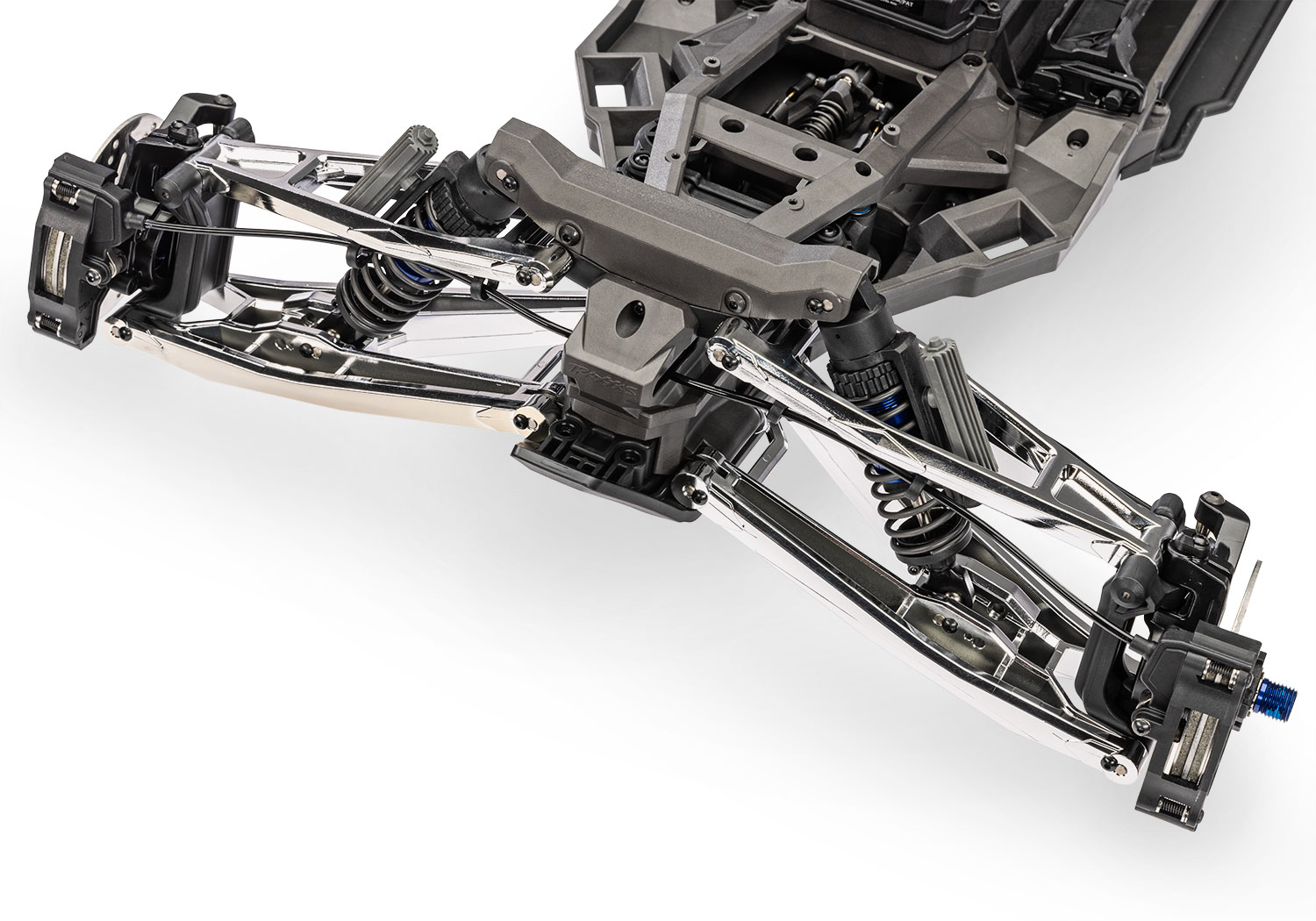 A detail shot of the Funco Motorsports Pro Scale Sand Car Ready to Run (Green) (TRA109076-4-GRN).