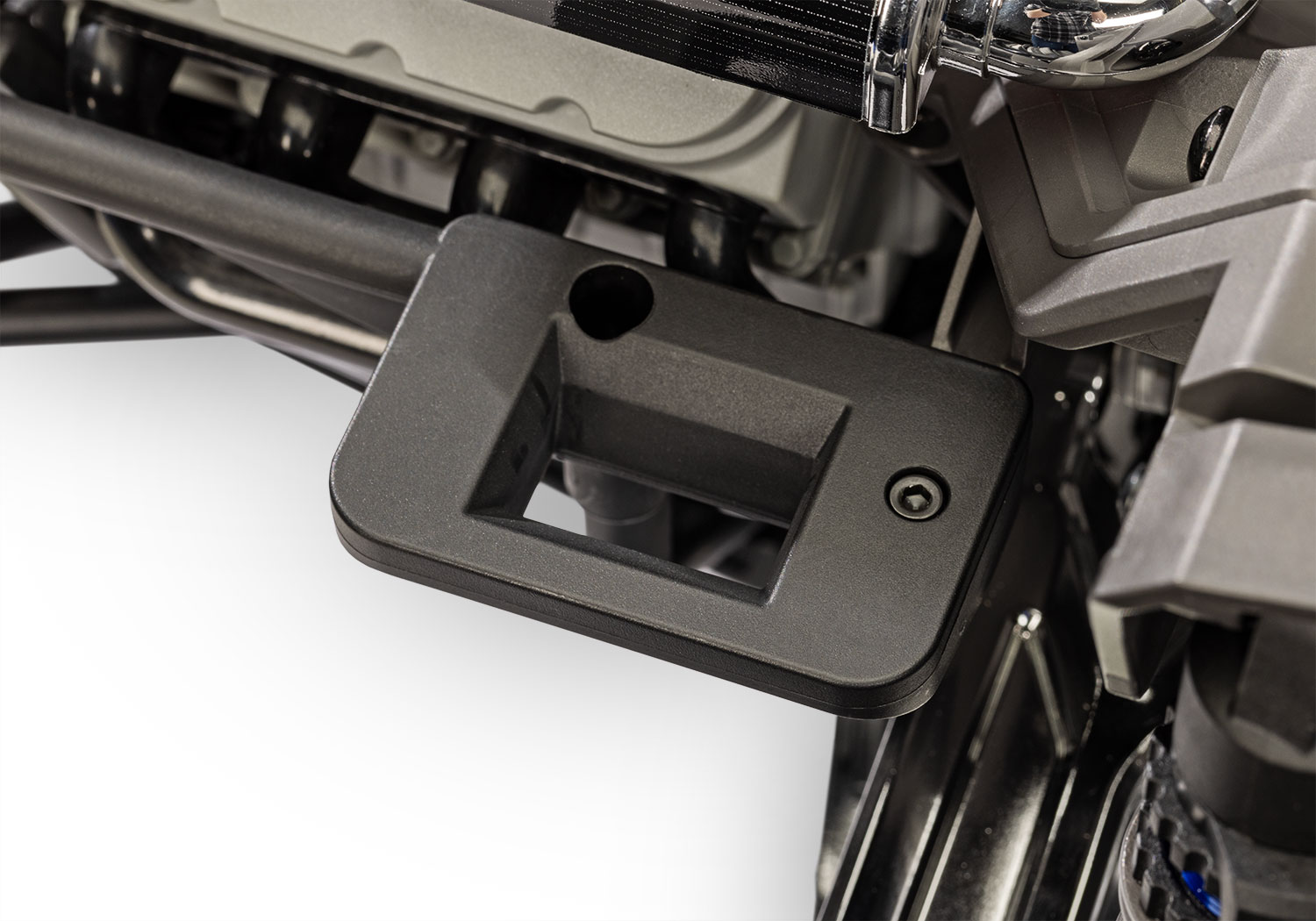 A detail shot of the Funco Motorsports Pro Scale Sand Car Ready to Run (Green) (TRA109076-4-GRN).