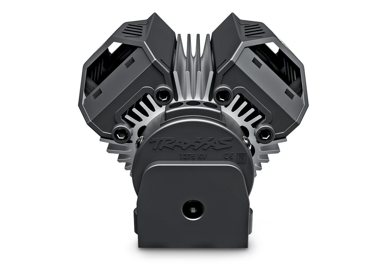 A detail shot of the XRT 8S Ready to Run (Black) (TRA78086-4-BLK).