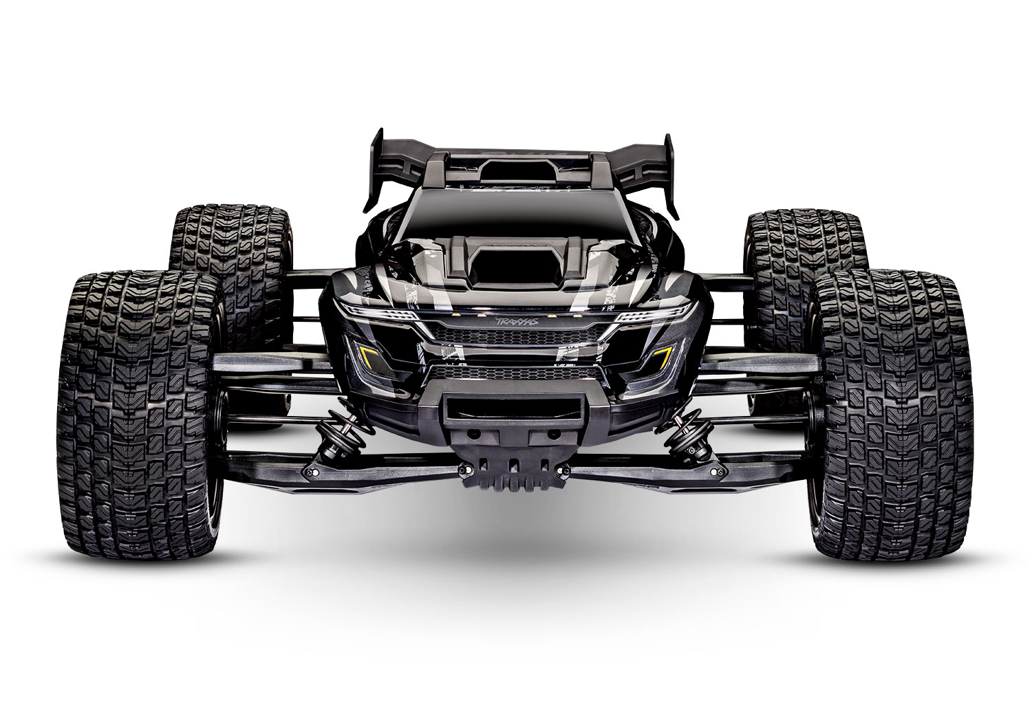 A studio shot of the XRT 8S Ready to Run (Black) (TRA78086-4-BLK).