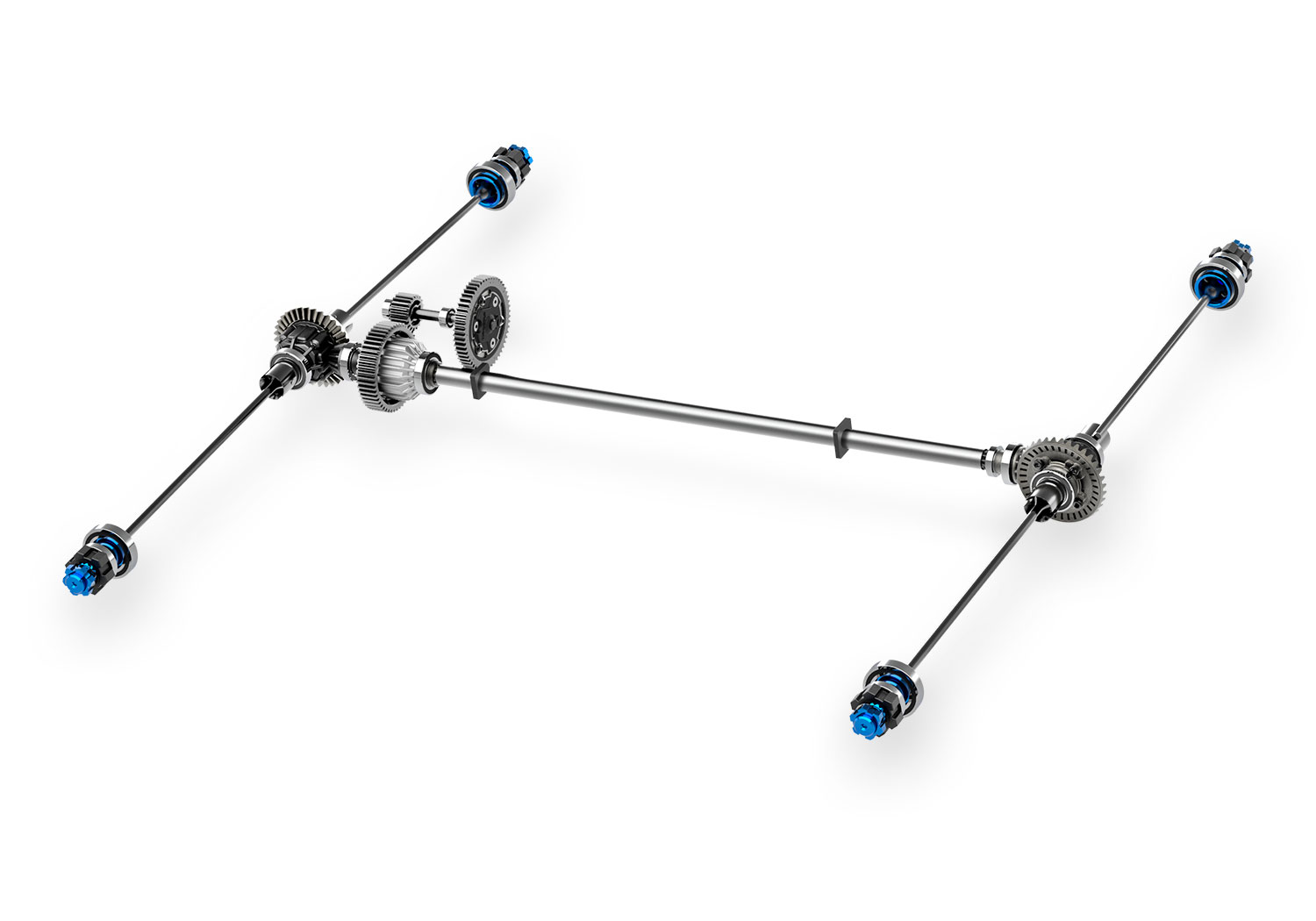 A detail shot of the XRT 8S Ready to Run (Green) (TRA78086-4-GRN).