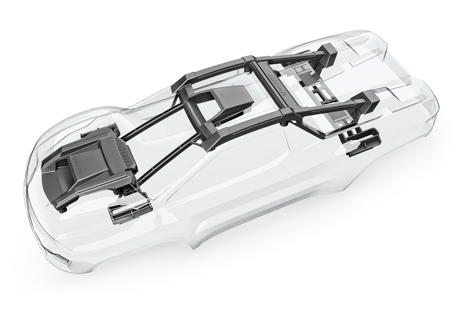 A detail shot of the XRT 8S Ready to Run (Orange) (TRA78086-4-ORNG).