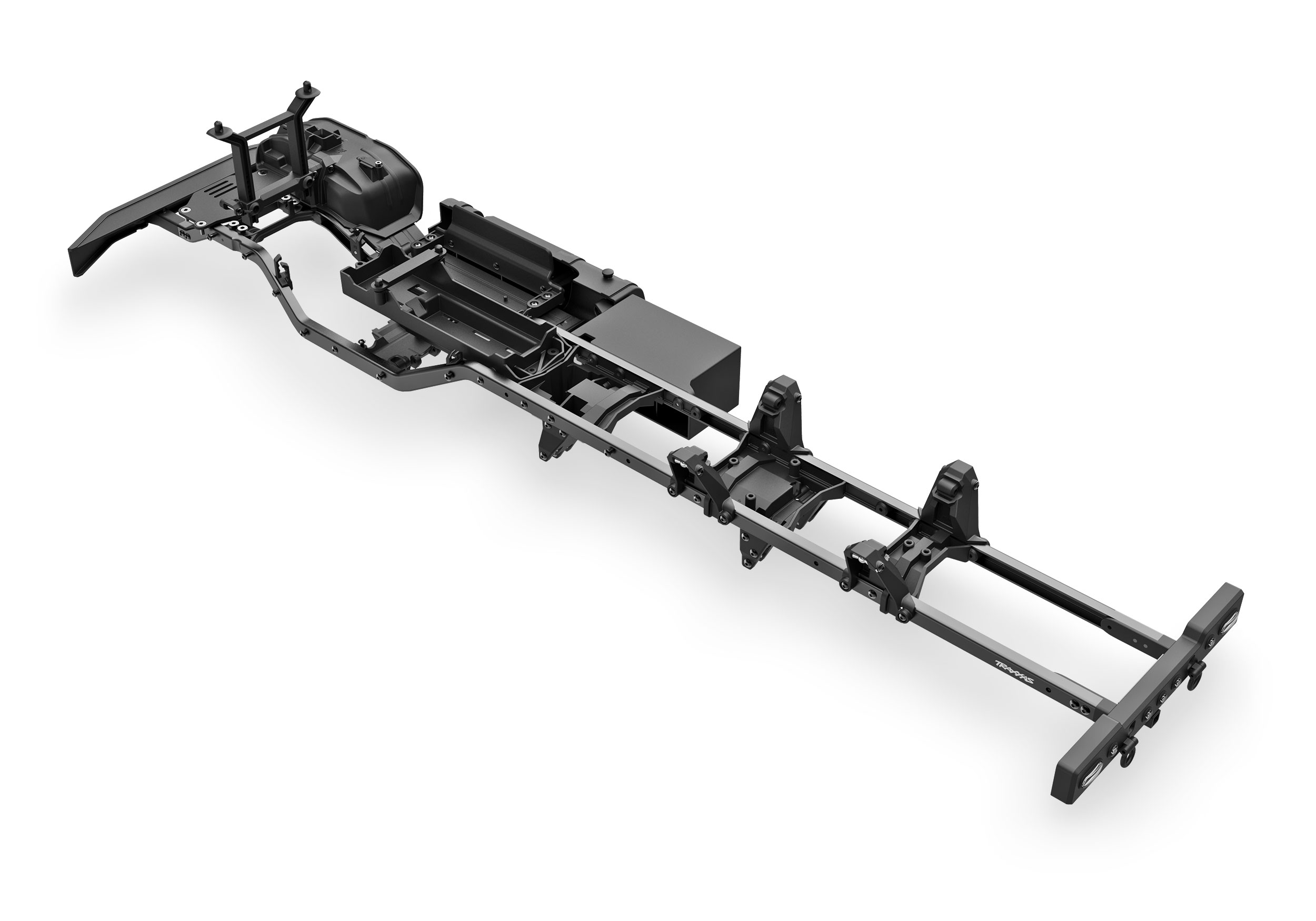 A detail shot of the 1/10 TRX-6 Ultimate Hauler Ready to Run (Black) (TRA88086-84-BLK).