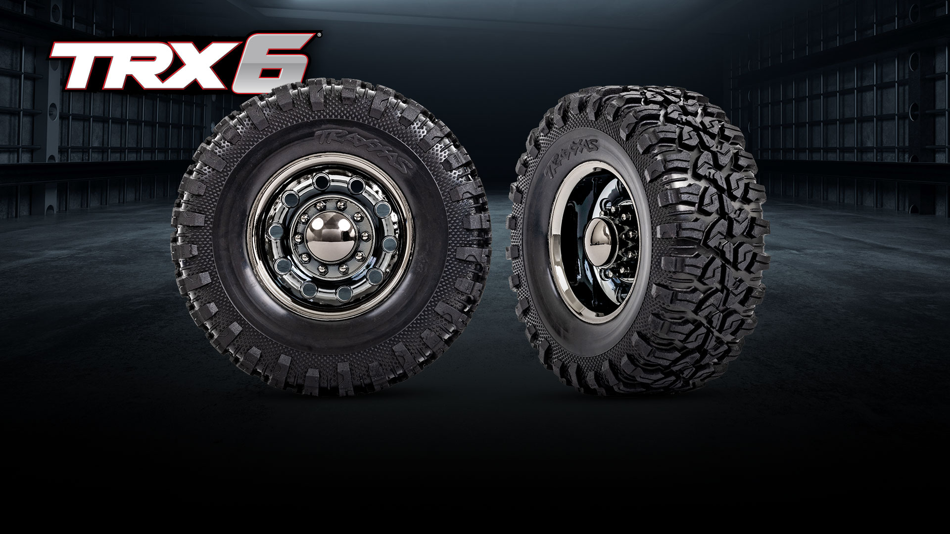 Detailed Big Rig Style Wheels