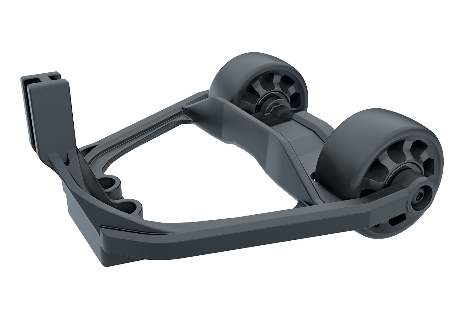 A detail shot of the 1/10 Maxx Widemaxx Ready to Run (Green) (TRA89086-4-GRN).